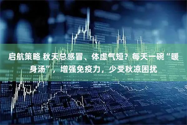 启航策略 秋天总感冒、体虚气短？每天一碗“暖身汤”，增强免疫力，少受秋凉困扰
